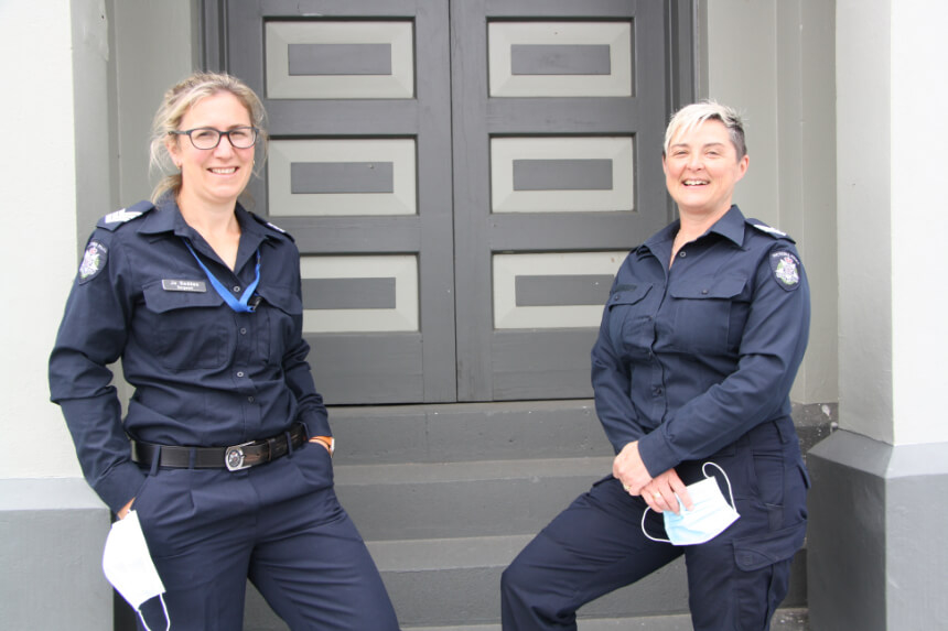 Female sergeants a first for Orbost