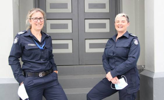 Female sergeants a first for Orbost