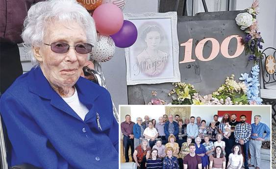 A century for Marjorie